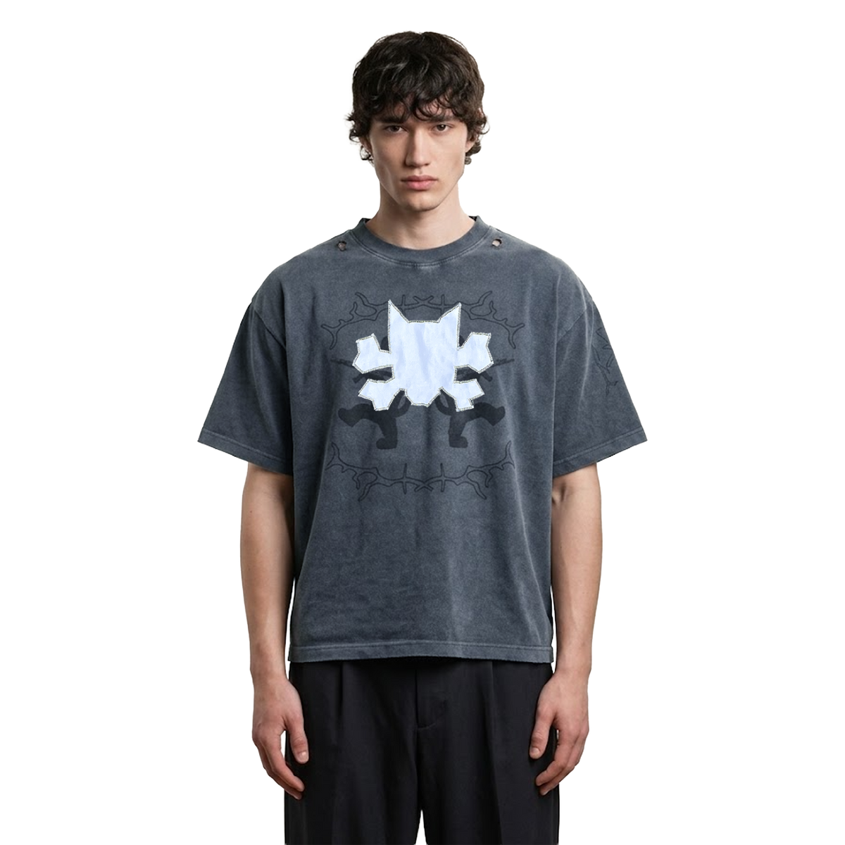 SKULLCAT HEAVY TEE